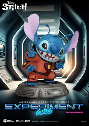 Beast Kingdom Experiment 626 - Lilo & Stitch - MC-100 - Master Craft Collectible Statue YouTube Background