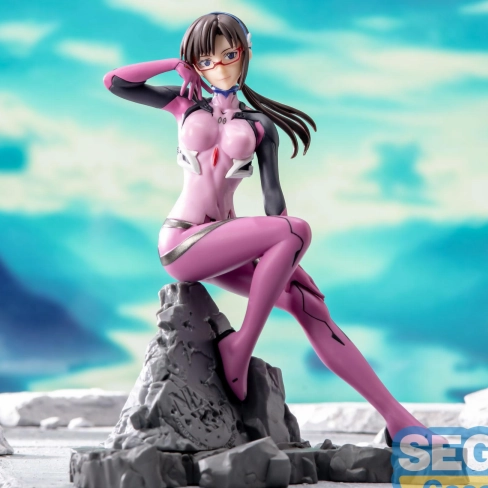 SEGA Luminasta EVANGELION: 3.0+1.0 Thrice Upon a Time Vignetteum Mari Makinami Illustrious 30th Anniversary Ver. Art Product