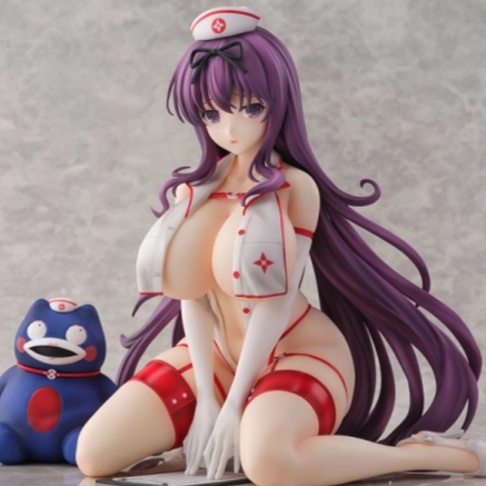 Action Unit Traditional Craft Shinovi Master Senran Kagura NEW LINK Murasaki: Sexy Nurse Ver.