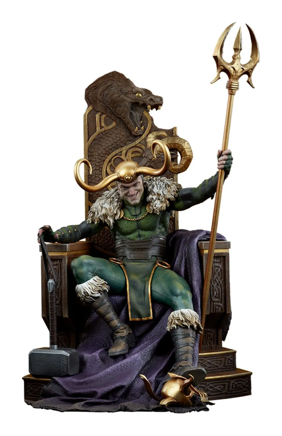 Sideshow Collectibles Marvel Loki Premium Format Statue Shelf Display Teen Bedroom