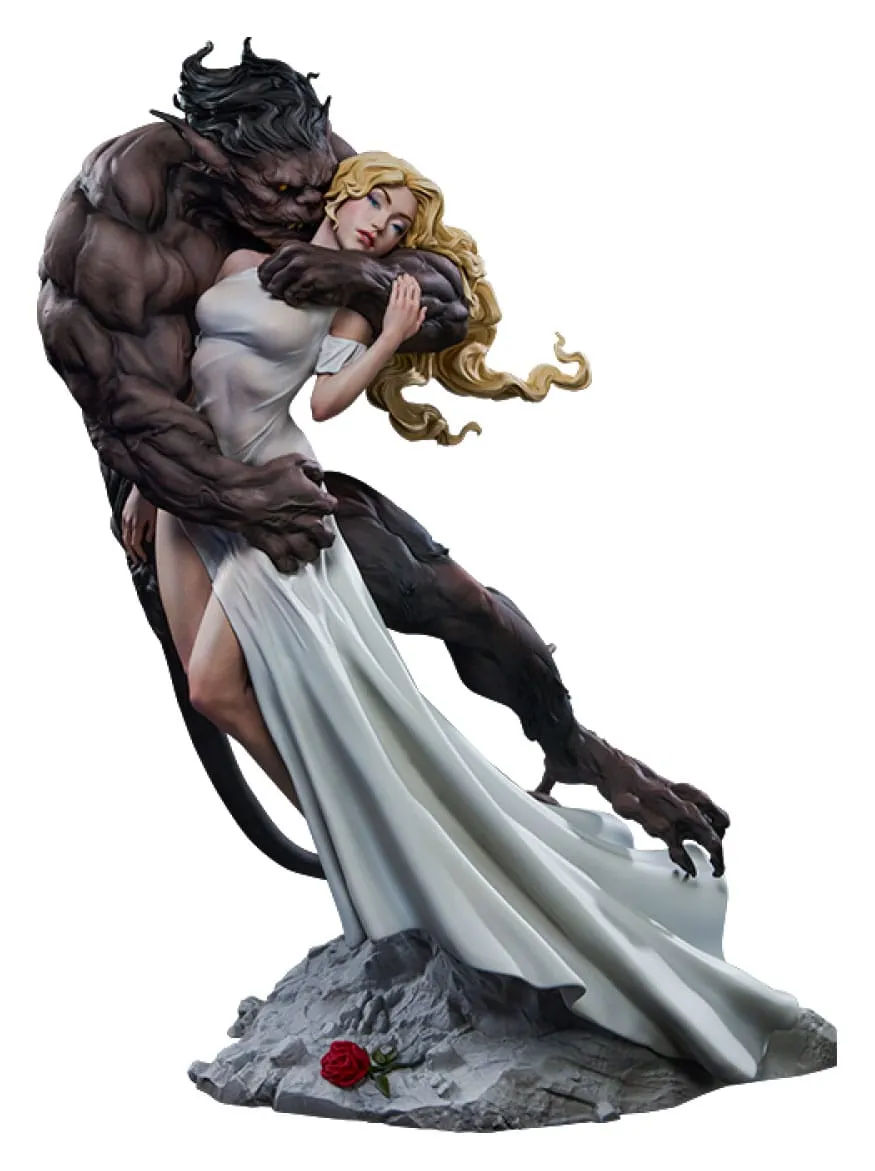 Gaming Hobby Sideshow Collectibles Original Artist Series Beauty and the Beast by Maria Panfilova Statue