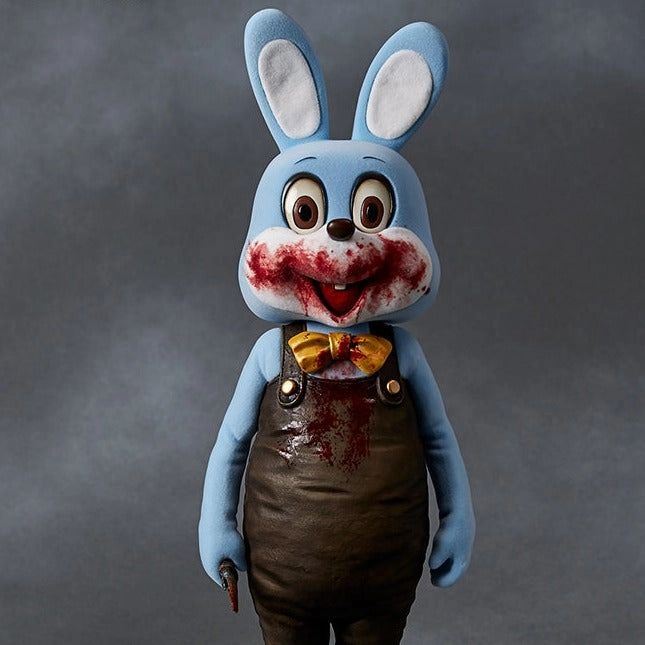 SILENT HILL x Dead by Daylight, Robbie the Rabbit Blue 1/6 Scale Statue Brick and mortar