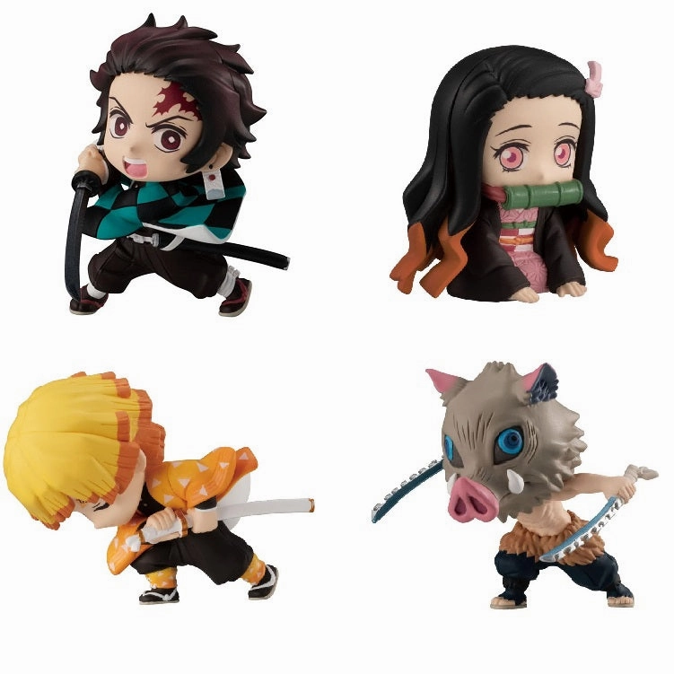 Art Toy Traditional Craft Demon Slayer: Kimetsu no Yaiba Adverge Motion (Set of 4 - B)
