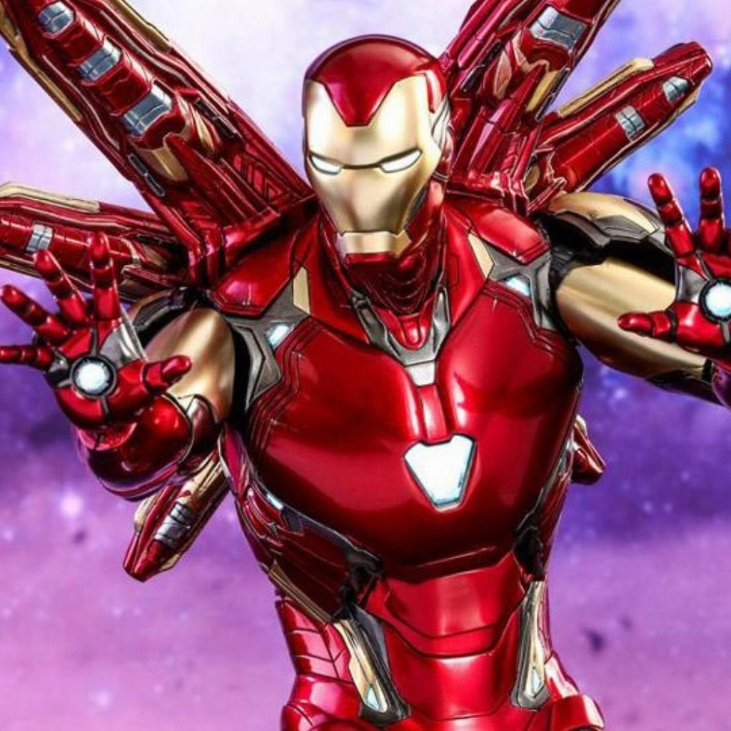 Gaming Statue Man Cave Hot Toys Movie Masterpiece Avengers: End Game - Iron Man Mark LXXXV Diecast 1/6 Scale