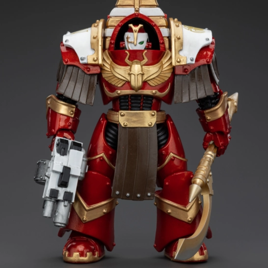 Fantasy Warrior PVC Object WARHAMMER Thousand Sons Sekhmet Terminator Cabal Sekhmet With Combi-Melta And Achea Force Weapon