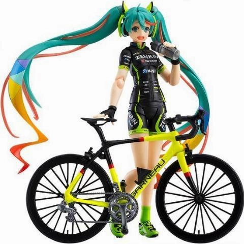 Figma No.365 Hatsune Miku GT Project Racing Miku 2016: TeamUKYO Support Ver. Party Decoration Crystal Figure