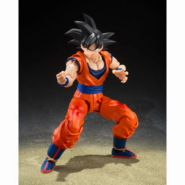 PC Game Character Statue Son Goku (The Kind-Hearted Saiyan) "Dragon Ball Z" S.H.Figuarts