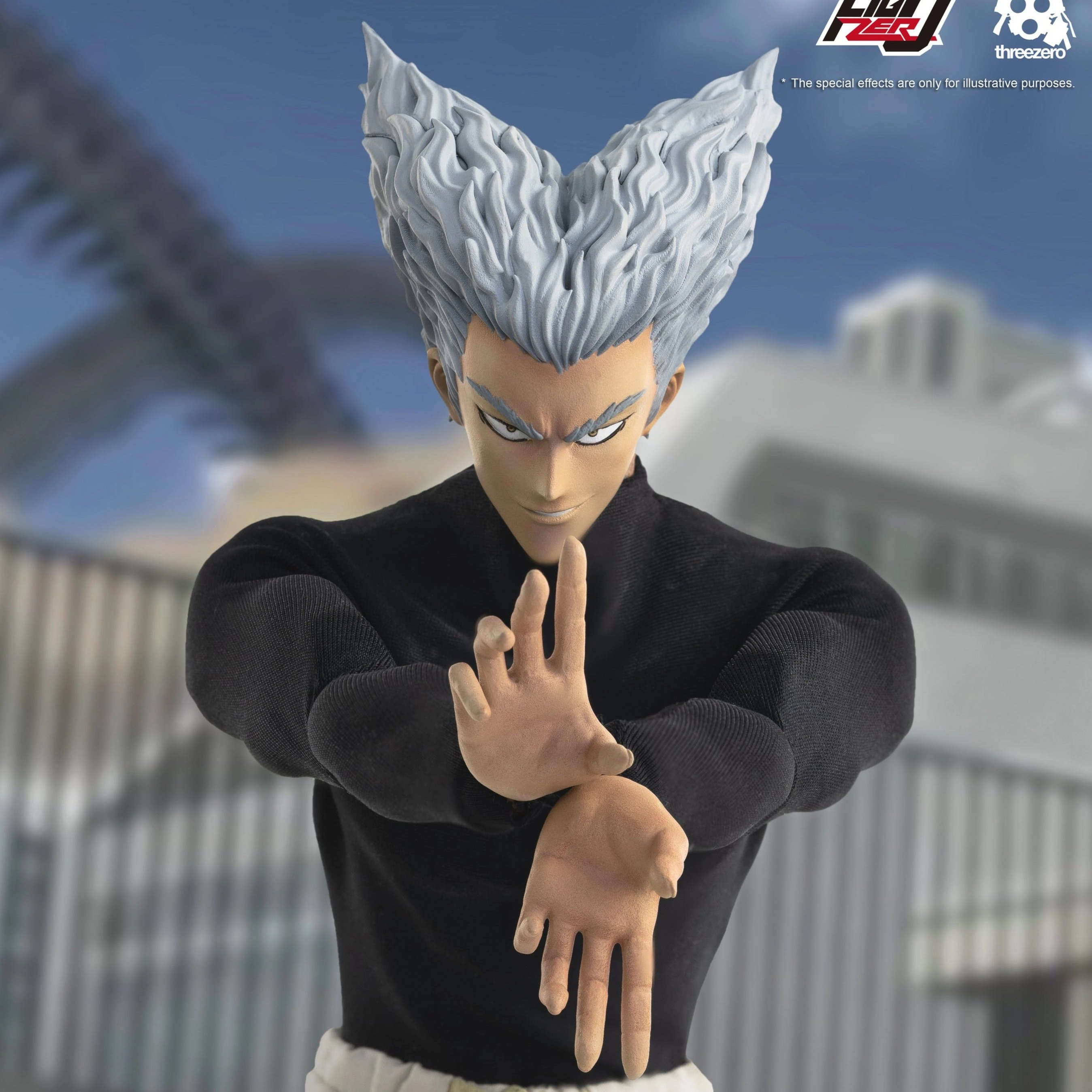 [Backorder] Threezero One-Punch Man FigZero Garou (Season 2) 1/6 Scale Figure International Icon