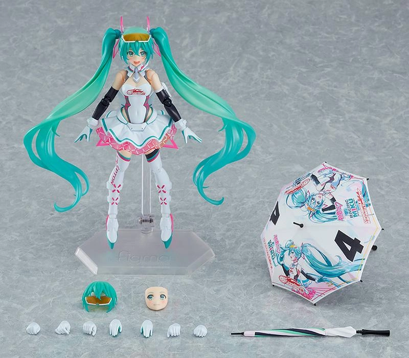 SP-138 Hatsune Miku GT Project figma Racing Miku: 2021 ver. Monster Figure Classical Statue