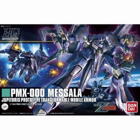 Literary Figure Man Cave Bandai Hobby HGUC 1/144 #157 PMX-000 Messala (5055885)