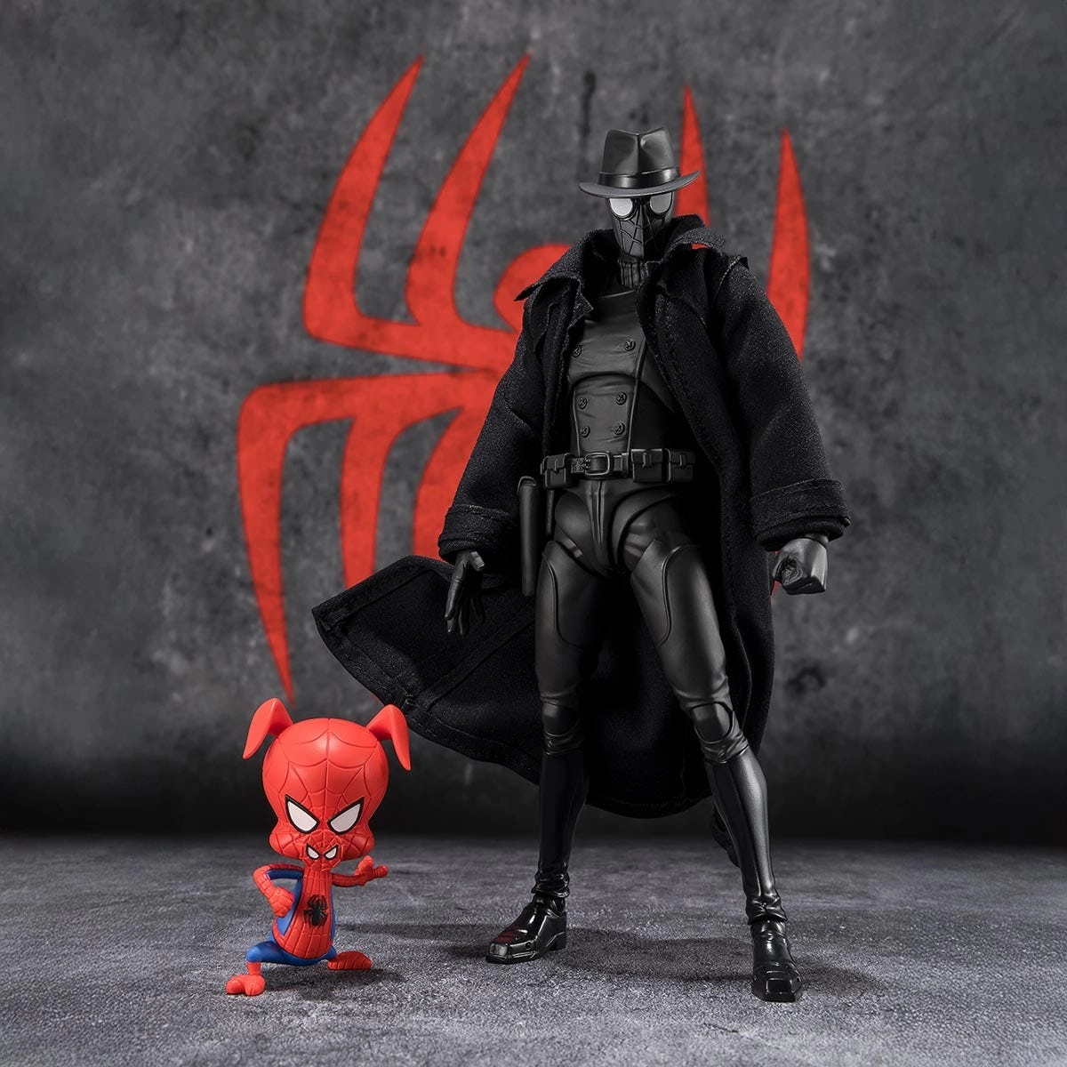 Spider-Man Noir & Spider-Ham "Spider-Man: Across the Spider-Verse" S.H.Figuarts Wall Mounted Miniature Decor