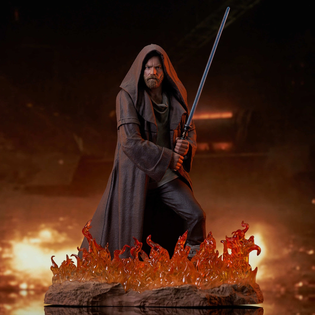 Anime Creation Detailed Sculpture STAR WARS PREMIER COLLECTION DISNEY  OBI-WAN KENOBI STATUE