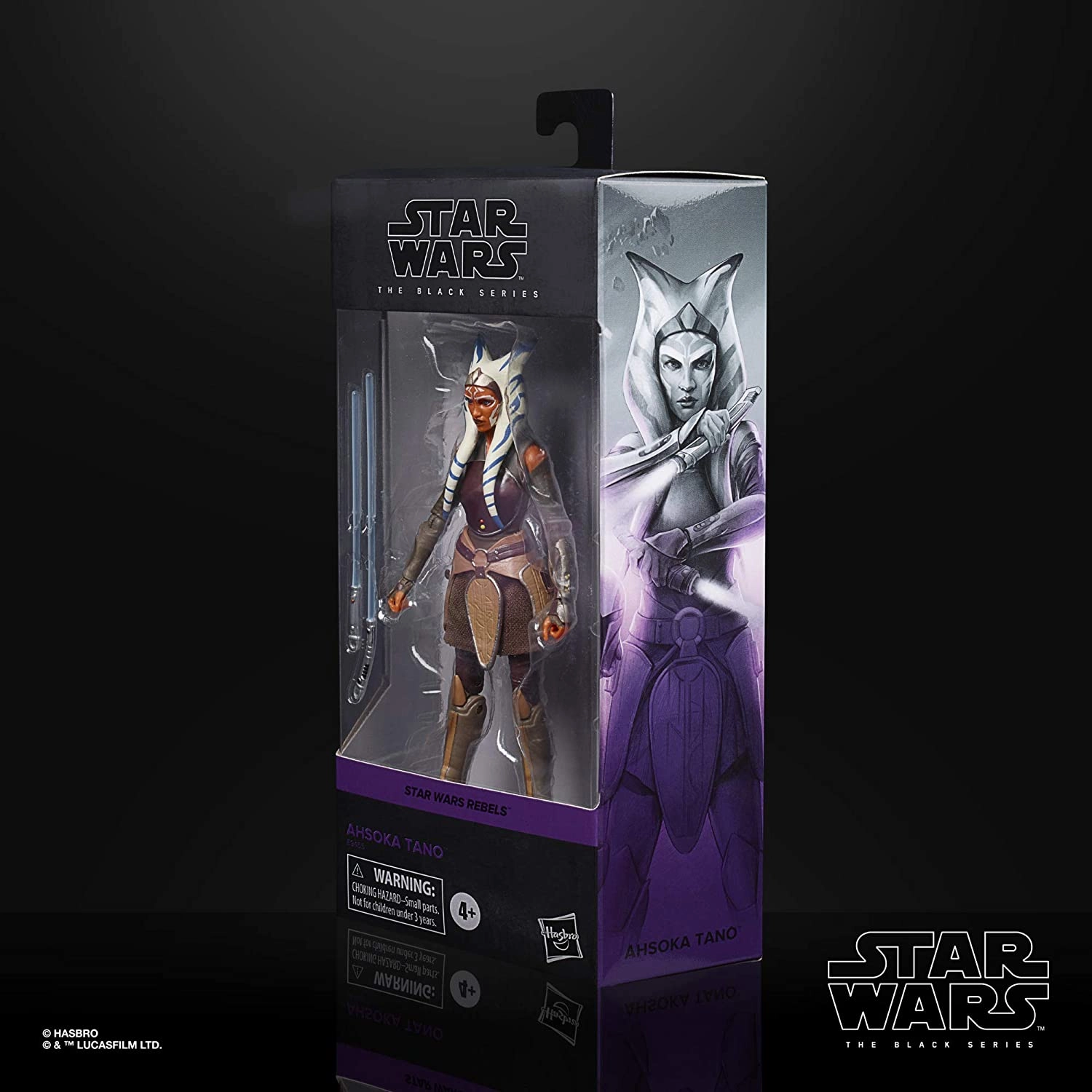Superhero Toy Star Wars The Black Series Ahsoka Tano (Rebels) 6 Inch Action Figure