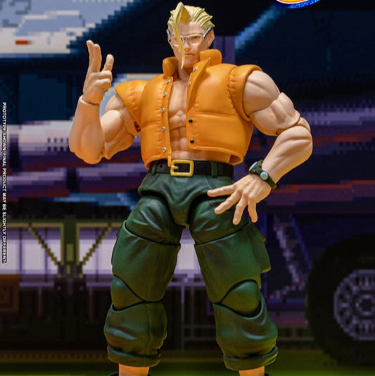 Storm Arena: Street Fighter Alpha 3 - Nash 1/12 Scale Action Figure PVC Merchandise Living room