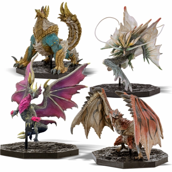stress relief Monster Hunter Capcom Figure Builder Cube Box (Set of 4)