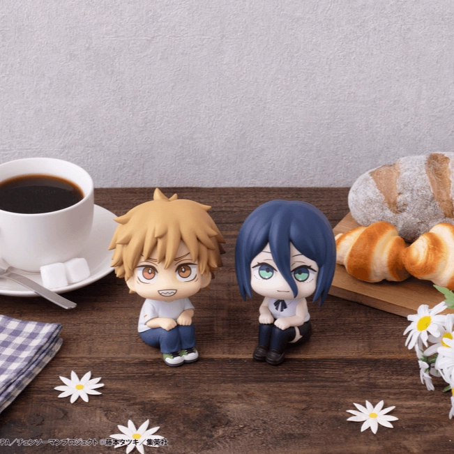 Lookup Chainsaw Man ?C The Movie: Reze Arc Denji & Reze set (with gift) Fairy tale Collector's Album