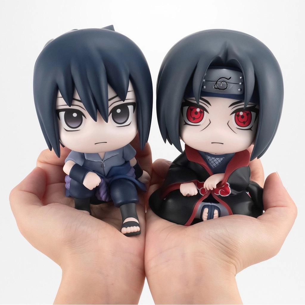 NARUTO MEGAHOUSE Lookup UCHIHA SASUKE & ITACHI ??with gift?? Premium Showcase