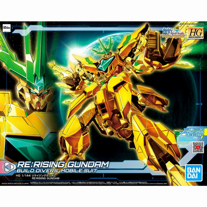 [Backorder] Bandai Hobby HGBD:R 1/144 RE:RISING GUNDAM Collector's item
