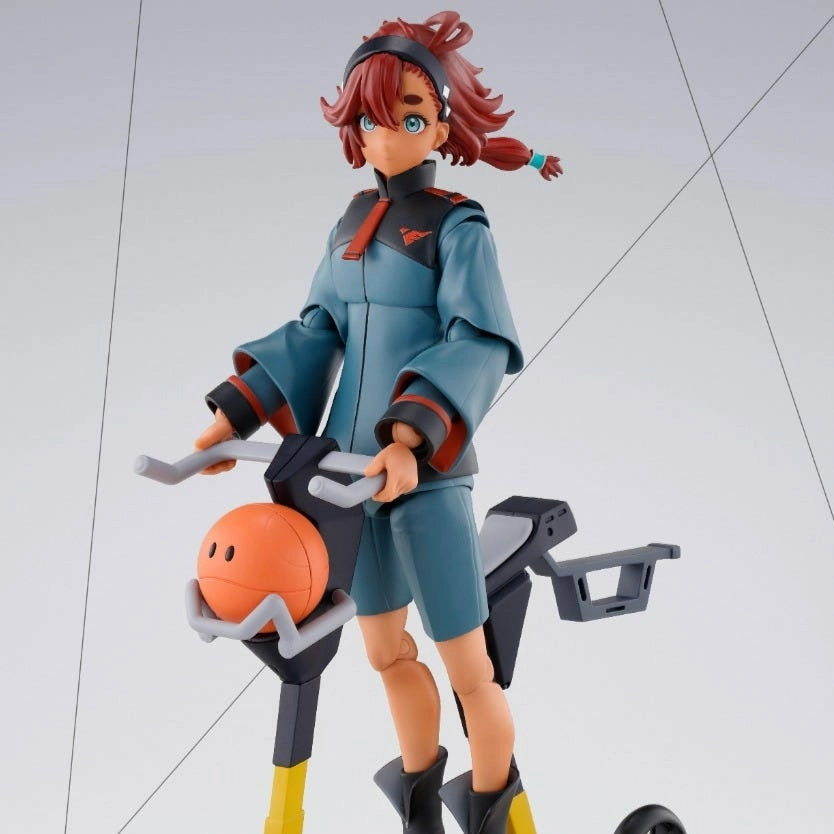 Fan Favorite Window Sill Suletta Mercury (Regular Uniform Ver.) and Option Set "Mobile Suit Gundam: Witch from Mercury" S.H.Figuarts