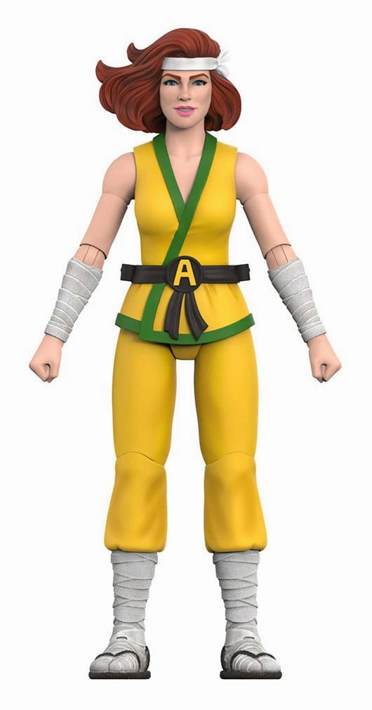 Super7 Teenage Mutant Ninja Turtles ULTIMATES! Ninja April Action Figure Window Sill