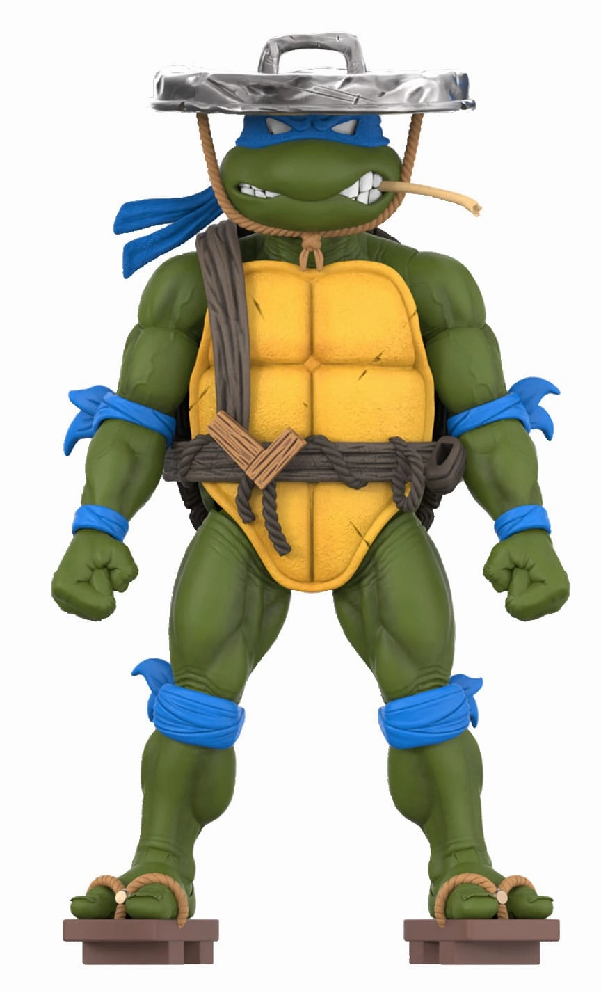 Crypto Art Super7 Teenage Mutant Ninja Turtles ULTIMATES! Ninja Nomad Leonardo Action Figure