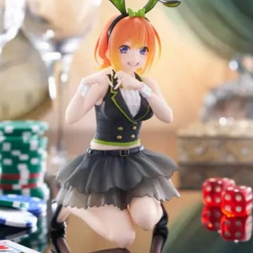 The Quintessential Quintuplets 3 Desktop Cute Figure Yotsuba Nakano (Bunny Ver.) Pop Vinyl Realistic Sculpture