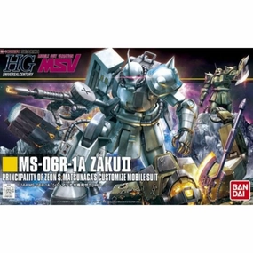 Bandai Hobby HGUC 1/144 #154 MS-06R-1A Zaku II Shin Matsunaga (5057749) Limited Creation