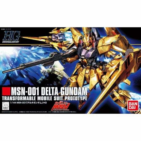 Bandai Hobby HGUC 1/144 #136 Delta Gundam (5060970) Art Statue