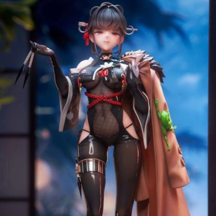 Pop Art Goddess of Victory Nikke Midnight Stealth 1/7 Scale Figure Deluxe Edition