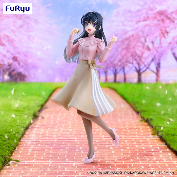 Rascal Does Not Dream Series Trio-Try-iT Figure Mai Sakurajima Spring Outfit Ver. Action Item Train Model