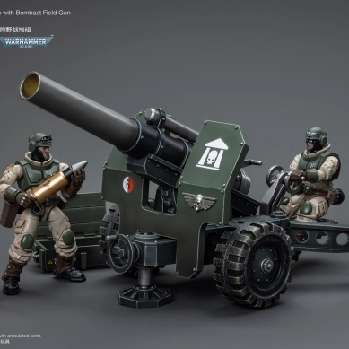 Grand Prize WARHAMMER 40K Astra Militarum Ordnance Team with Bombast Field Gun