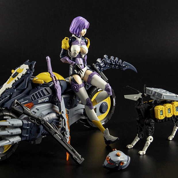 SUYATA HP-001 "THE HUNTER'S POEM" ARYA 1/12 SCALE PLASTIC MODEL KIT Paleontology Model Designer Decor