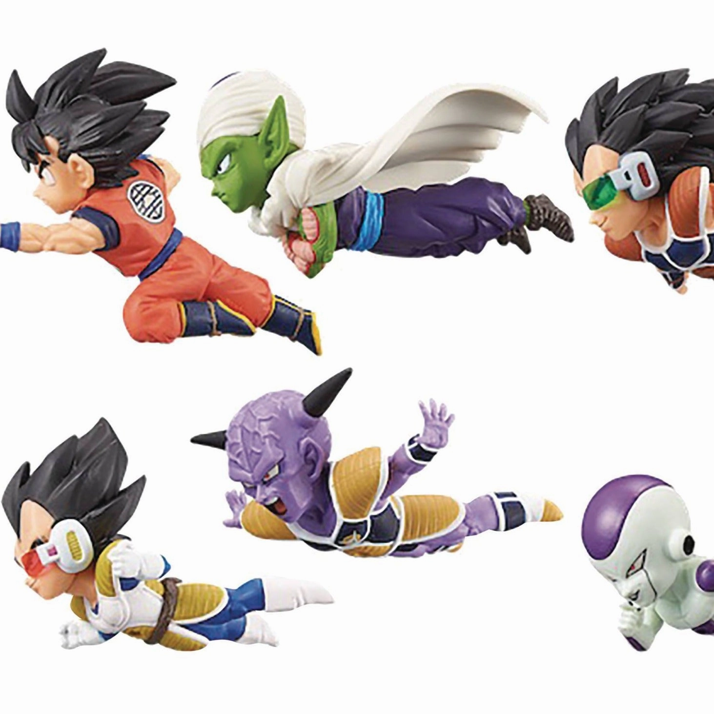 Dragon Ball Z World Collectable Figure WCF Vol.1 Set of 6 Figures Chase Variant Premium Hobby