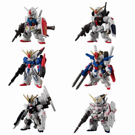 NFT Figure FW GUNDAM CONVERGE 10TH ANNIVERSARY "UNIVERSAL CENTURY" SET