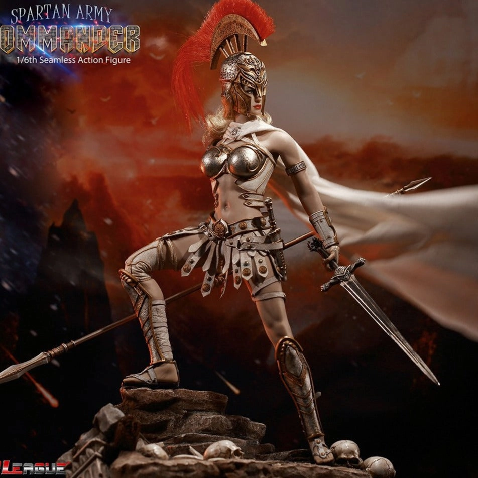 Sports Player TBLeague [PL-2020-165B] Silver Spartan Army Commander 1/6