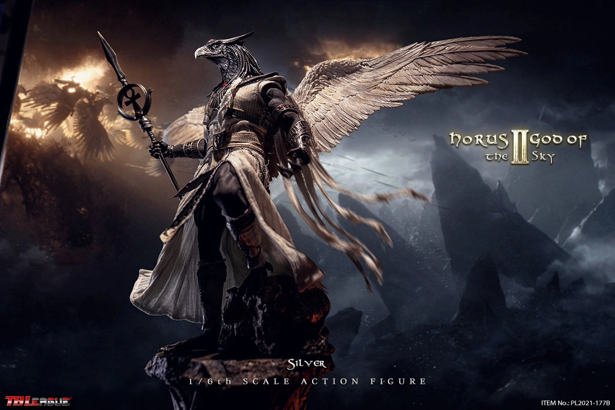 TBLeague [PL-2021-177B] Horus God of the Sky-Sliver 1/6 Collectible Showcase