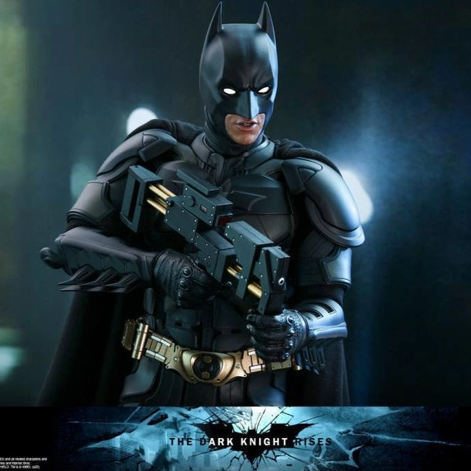 The Dark Knight Rises DX19 Batman 1/6 Scale Collectible Figure Silver Coated Storage Solution