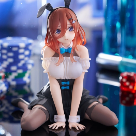 The Quintessential Quintuplets 3 Desktop Cute Figure Miku Nakano (Bunny Ver.) Community Pick
