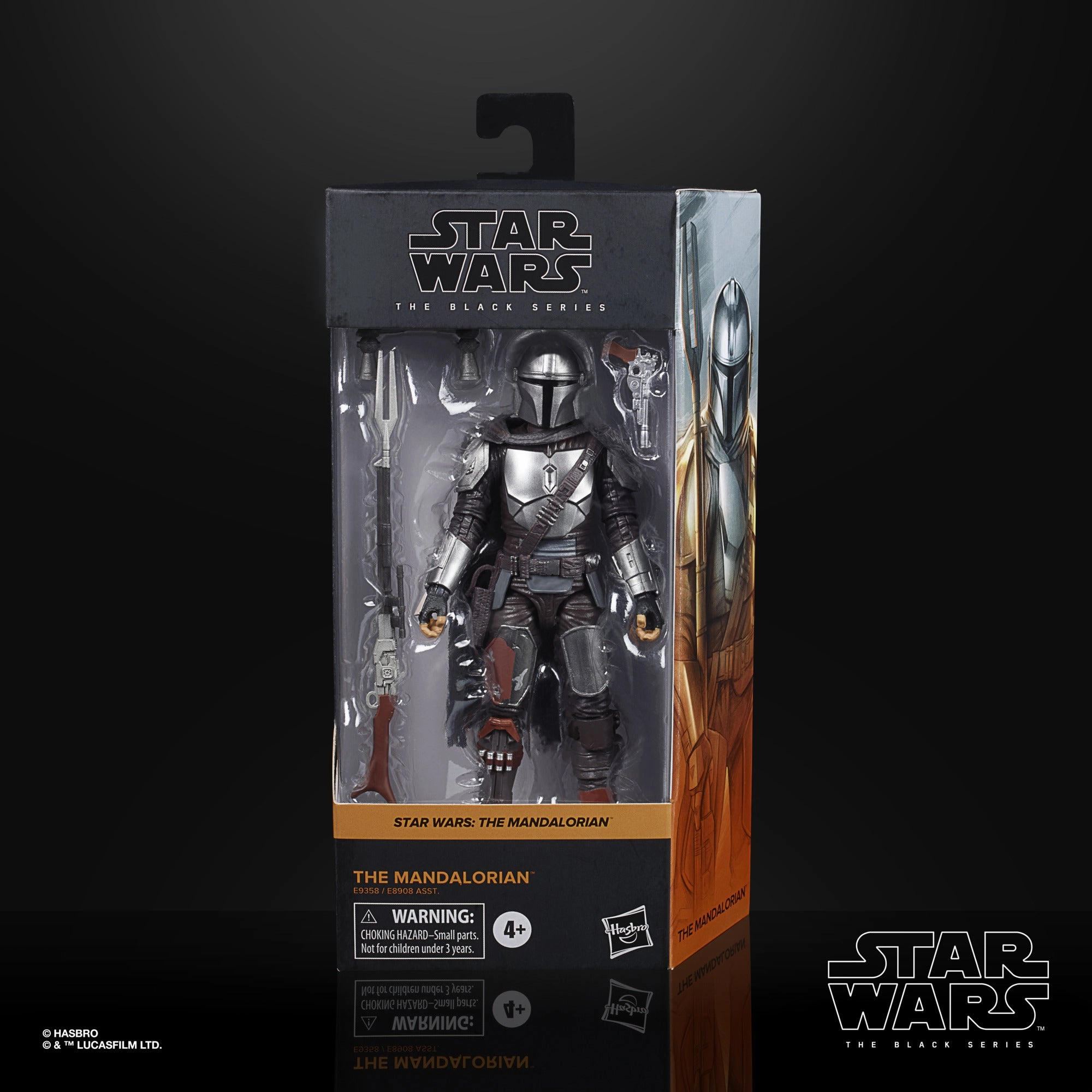 Star Wars The Black Series The Mandalorian (Beskar) 6-Inch Action Figure Prehistoric Animal Egyptian Art