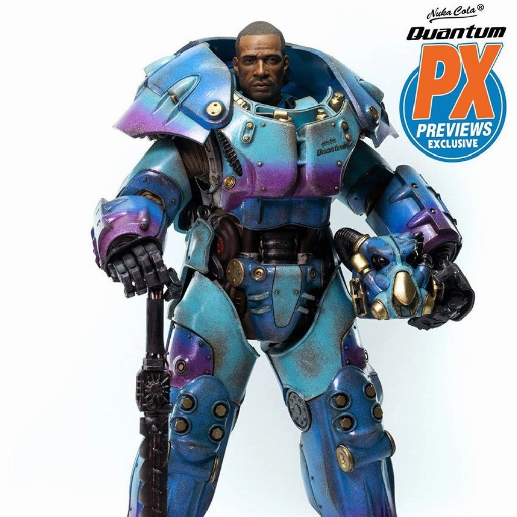 Sound Effect Threezero Fallout X-01 Power Armor Quantum Variant Previews Exclusive