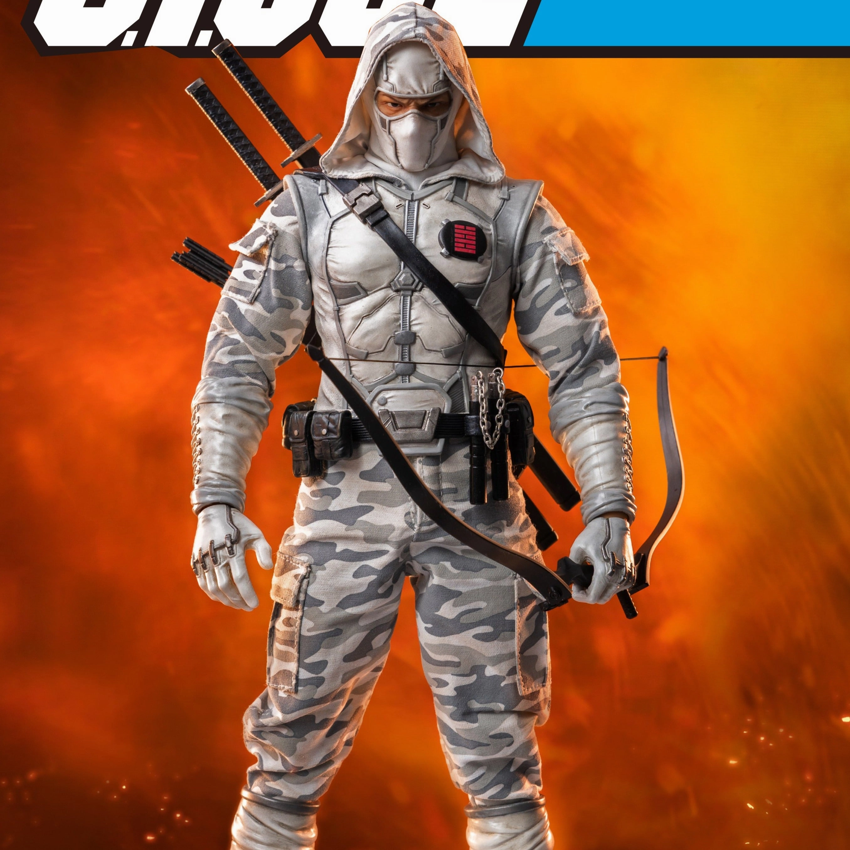 PVC Decor THREEZERO X HASBRO GI JOE CAMO STORM SHADOW PX 1/6 SCALE