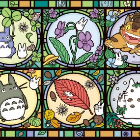 Movie Merchandise Totoro Season's Tidings (Large) Artcrystal Puzzle "My Neighbor Totoro", Ensky Artcrystal Puzzle (1000-AC012)
