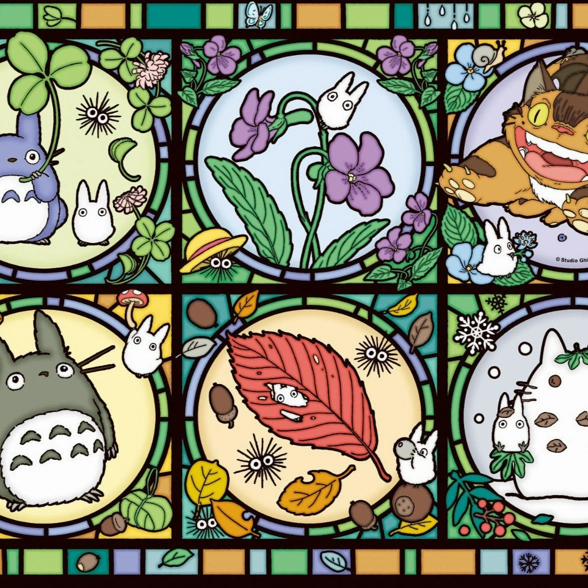 Movie Merchandise Totoro Season's Tidings (Large) Artcrystal Puzzle "My Neighbor Totoro", Ensky Artcrystal Puzzle (1000-AC012)
