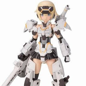 Frame Arms Girl Gourai-Kai White Ver. 2 Plastic Model Kit Designer Display