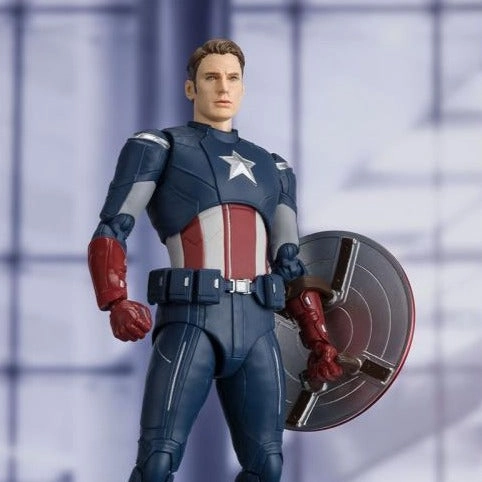 S.H.Figuarts Avengers: Endgame Captain America (CAP VS CAP) Miniature Art Limited Model