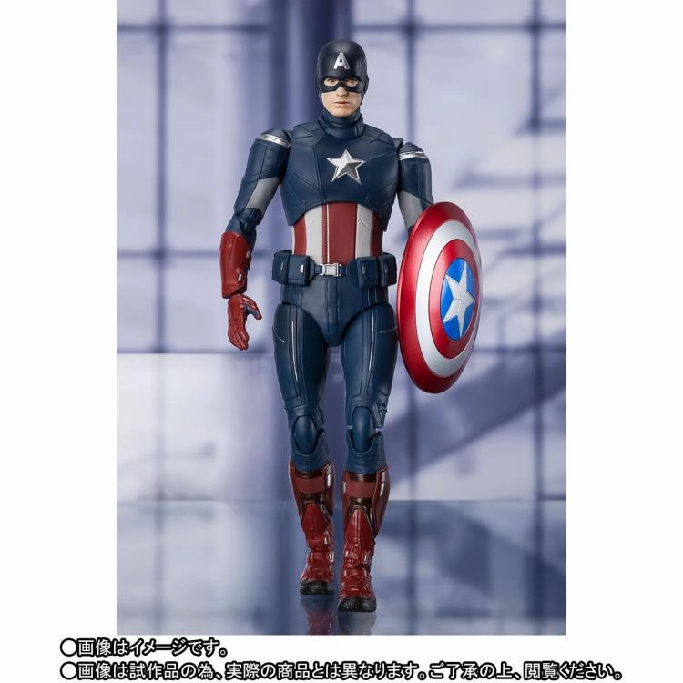 S.H.Figuarts Avengers: Endgame Captain America (CAP VS CAP) Movie Unit Victorian Style