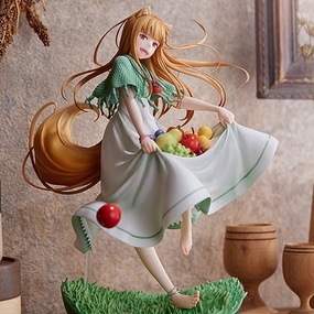 Biodegradable material Balcony Decoration Holo Wolf and the Scent of Fruit 1/7 Scale Figure