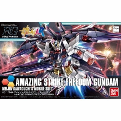 Bandai Hobby HGBF 1/144 #053 Amazing Strike Freedom Gundam (5055445) Congratulations Present
