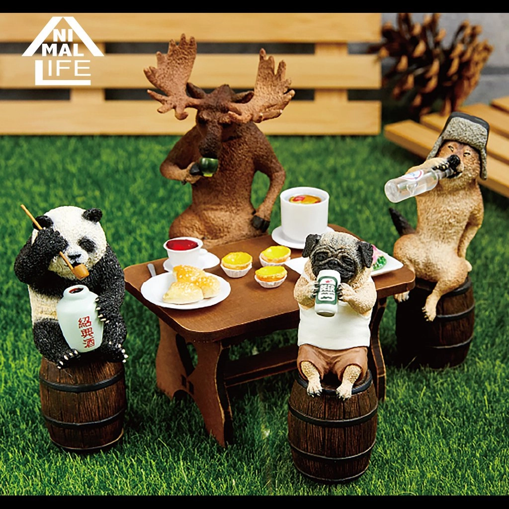 UNION CREATIVE ANIMAL LIFE Tipsy (Box of 6 Blind Box) Superhero Object