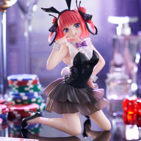 Entryway Accent The Quintessential Quintuplets 3 Desktop Cute Figure Nino Nakano (Bunny Ver.)